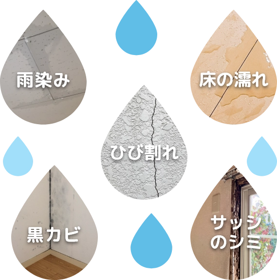 雨漏りの症状