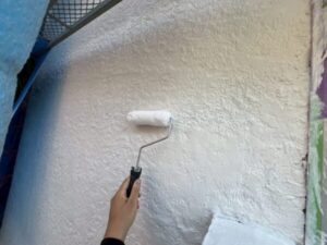 雨漏り修理 外壁 3回塗り