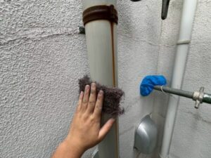 雨漏り修理 外壁 ケレン